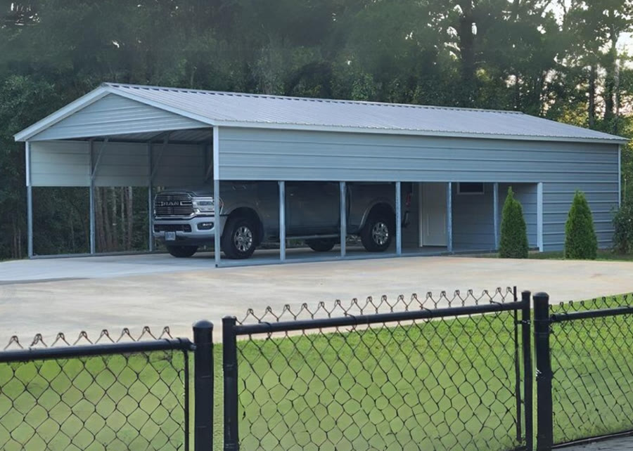 20' x 40' Premium Utility Carport